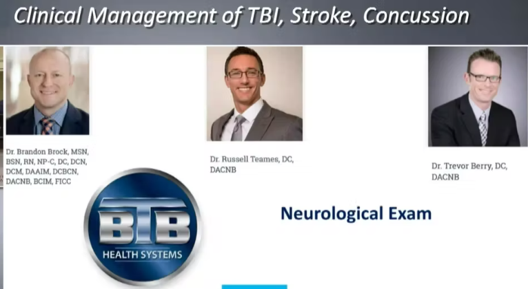 "Neurological Physical Examination - TBI and Concussion"